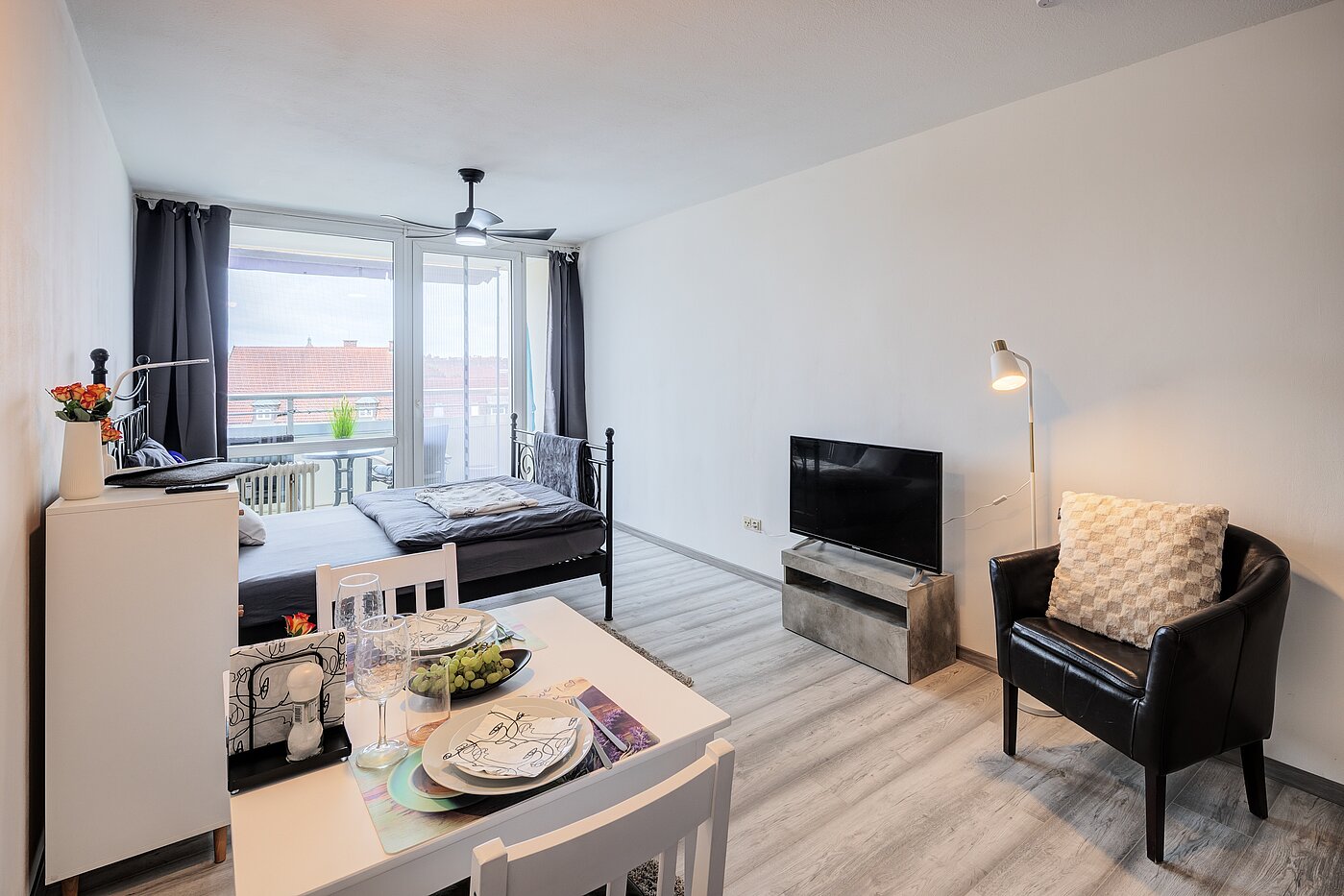 Appartement avec 1 pièce | München-Haidhausen | 70482 | Wohnbereich