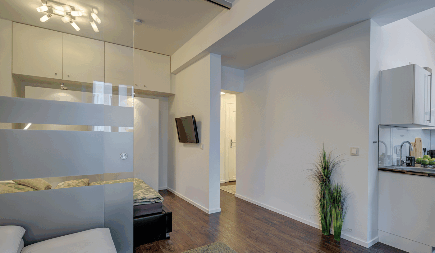 Appartement avec 1 pièce | München-Neuhausen | 70235 | Blickrichtung Eingang