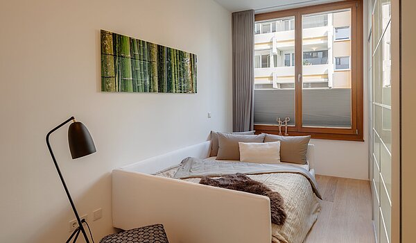 Rez-de-chaussée surélevé avec 3 pièces | München-Sendling | 2009ML8 | Helles Gästezimmer...