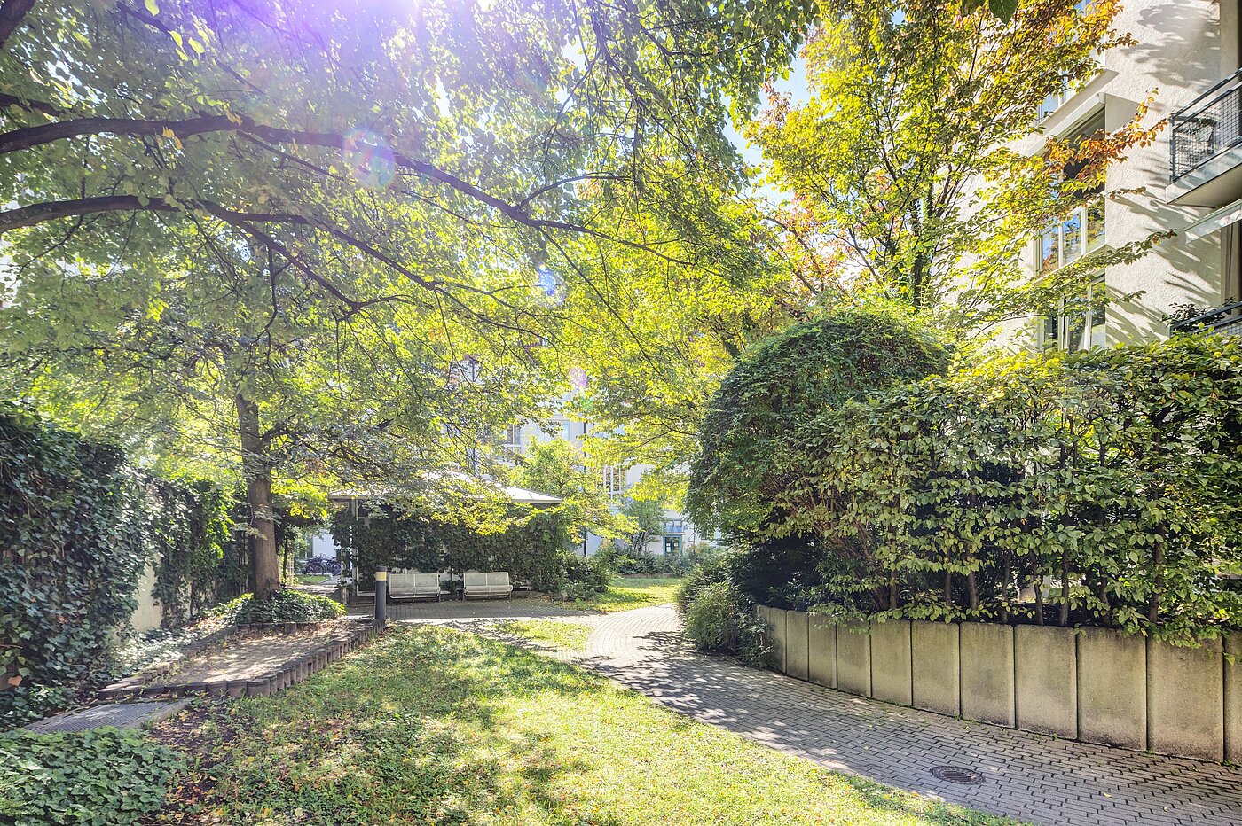 Appartement avec 1 pièce | München-Schwabing | 70249 | Sehr ruhig gelegen