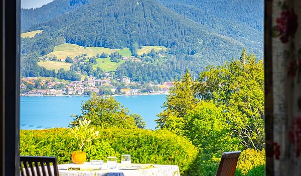 Appartement au rez-de-chaussée avec 3 pièces | Bad Wiessee | 70053 | Blick auf Bad Wiessee