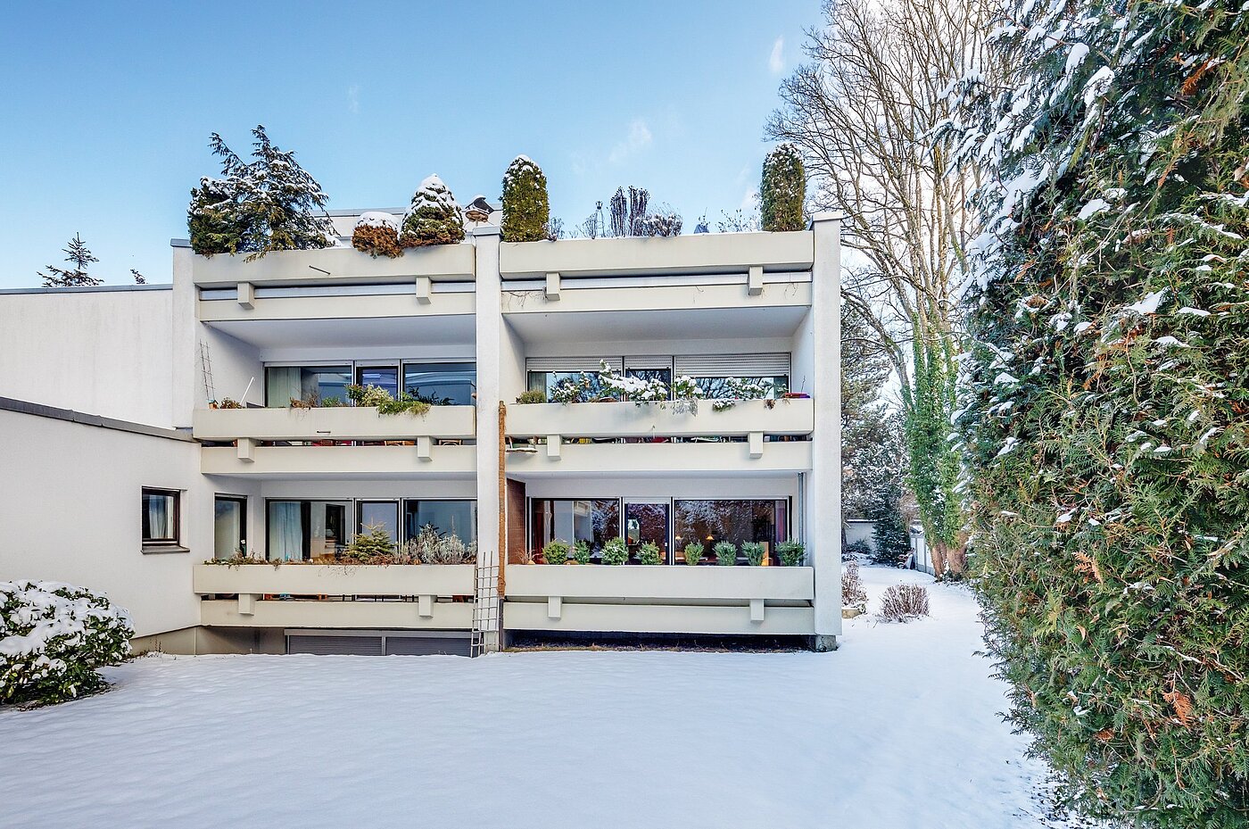 Appartement avec 2 pièces | München-Nymphenburg | 2101ML6 | Gartenansicht