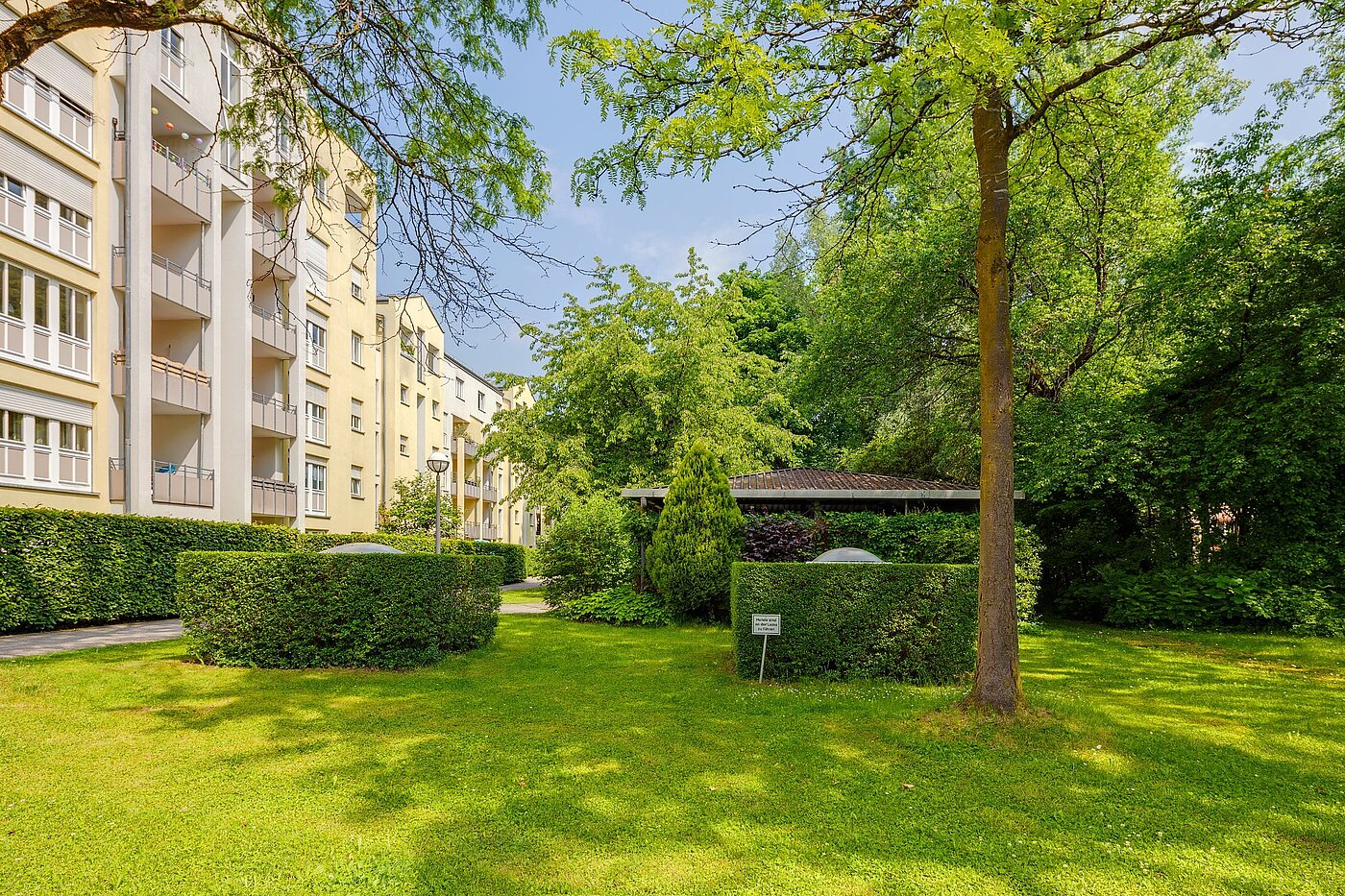 Appartement avec 1 pièce | München-Schwabing | 2104ML4 | ... mit viel Grün