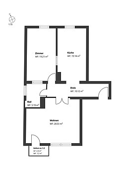 nicht maßstabsgetreu