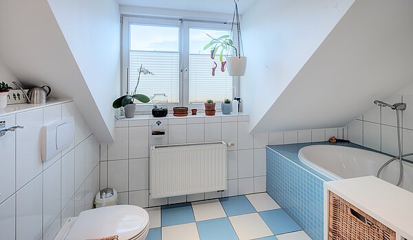 Appartement avec 5 pièces | München-Neuhausen | 70140 | Tageslichtbad mit...