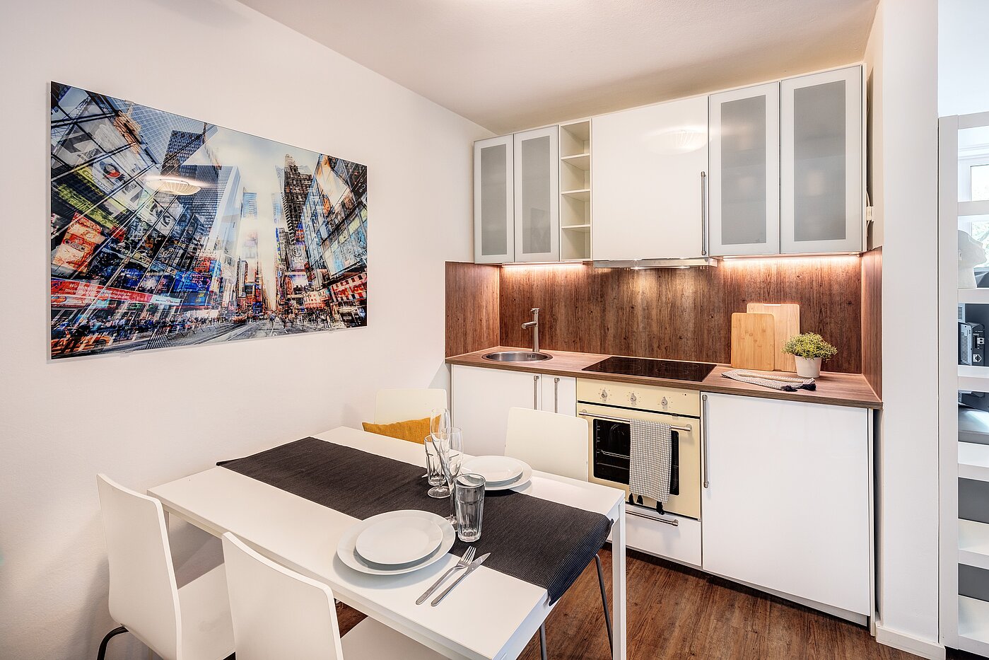 Appartement avec 2 pièces | München-Bogenhausen | 70142 | Integrierte Küche