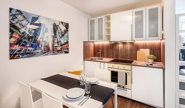 Appartement avec 2 pièces | München-Bogenhausen | 70142 | Integrierte Küche