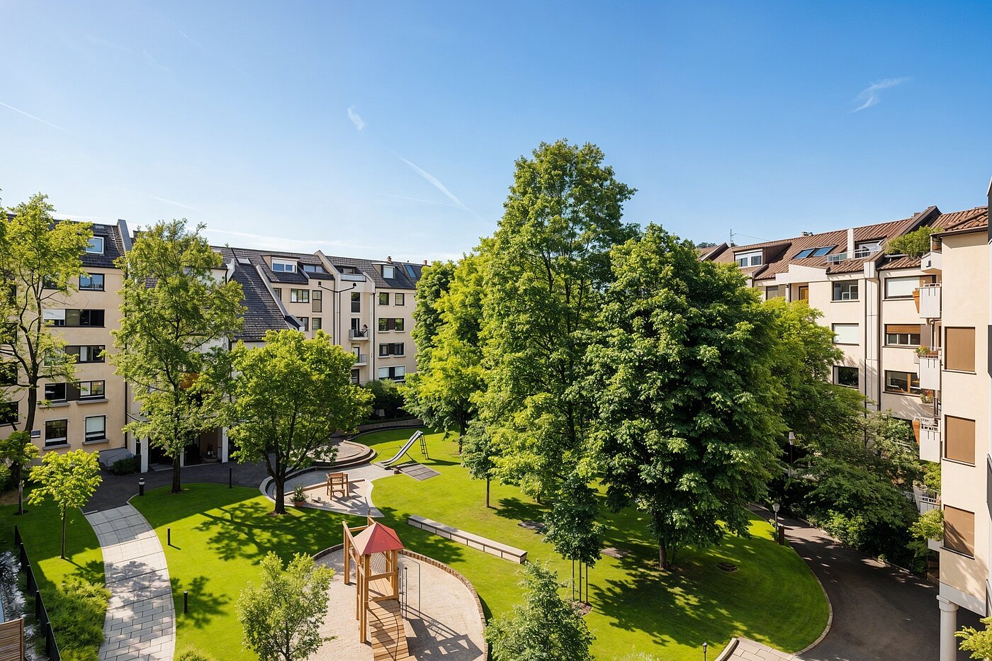 Apartment avec 1.5 pièces | München-Bogenhausen | 702971 | ...Innenhof