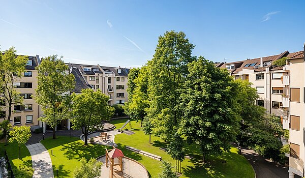 Apartment avec 1.5 pièces | München-Bogenhausen | 702971 | ...Innenhof