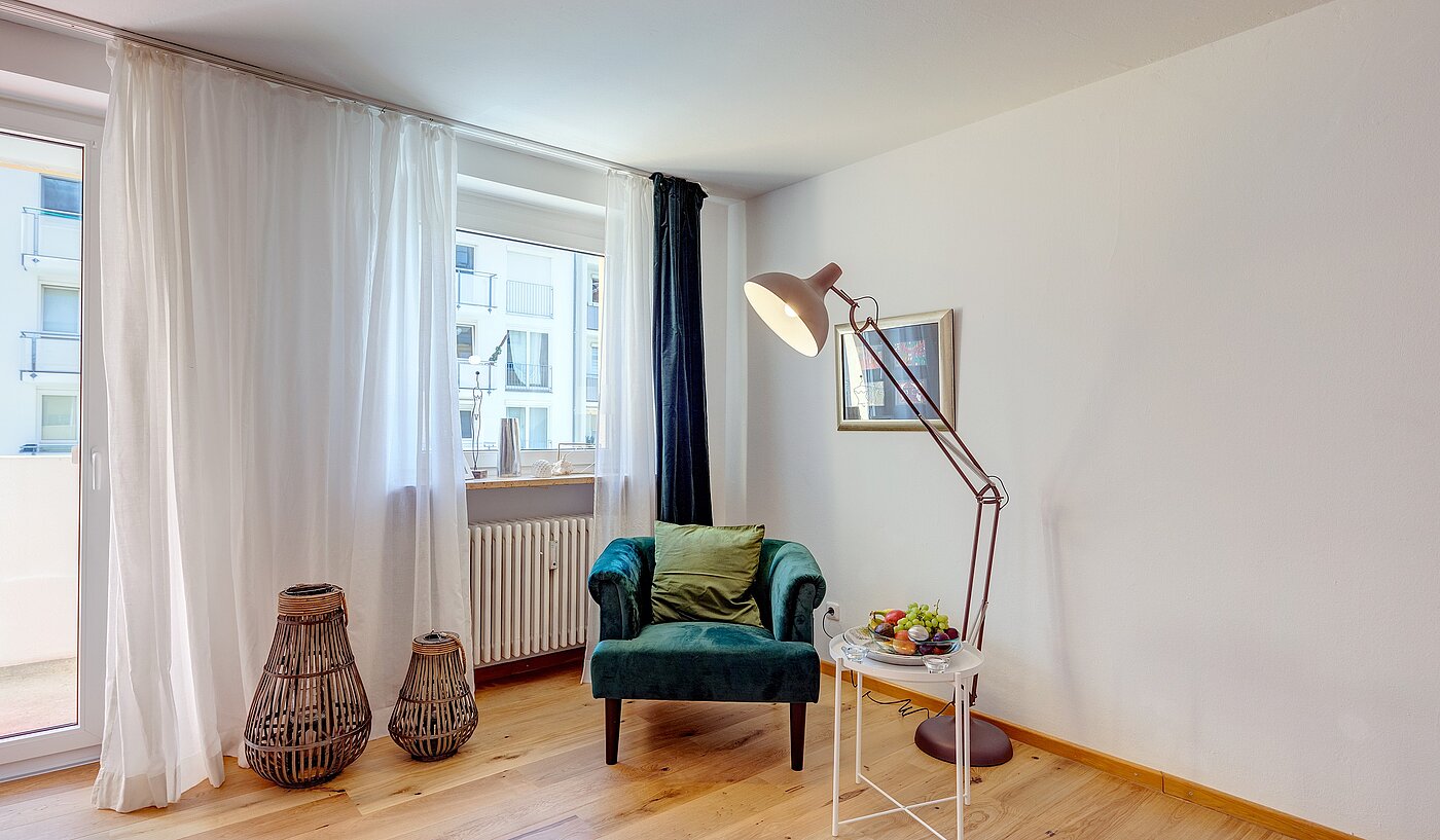 Appartement avec 1 pièce | München-Haidhausen | 70312 | Wohn- und Essbereich