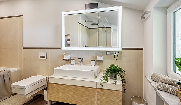 Maison d'angle mitoyenne avec 3 pièces | Kreuth | 70037 | ...großem Waschtisch...