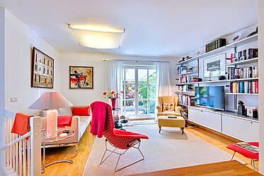Obermenzing : grand appartement haut de gamme de 2 pièces avec terrasse - bientôt disponible
