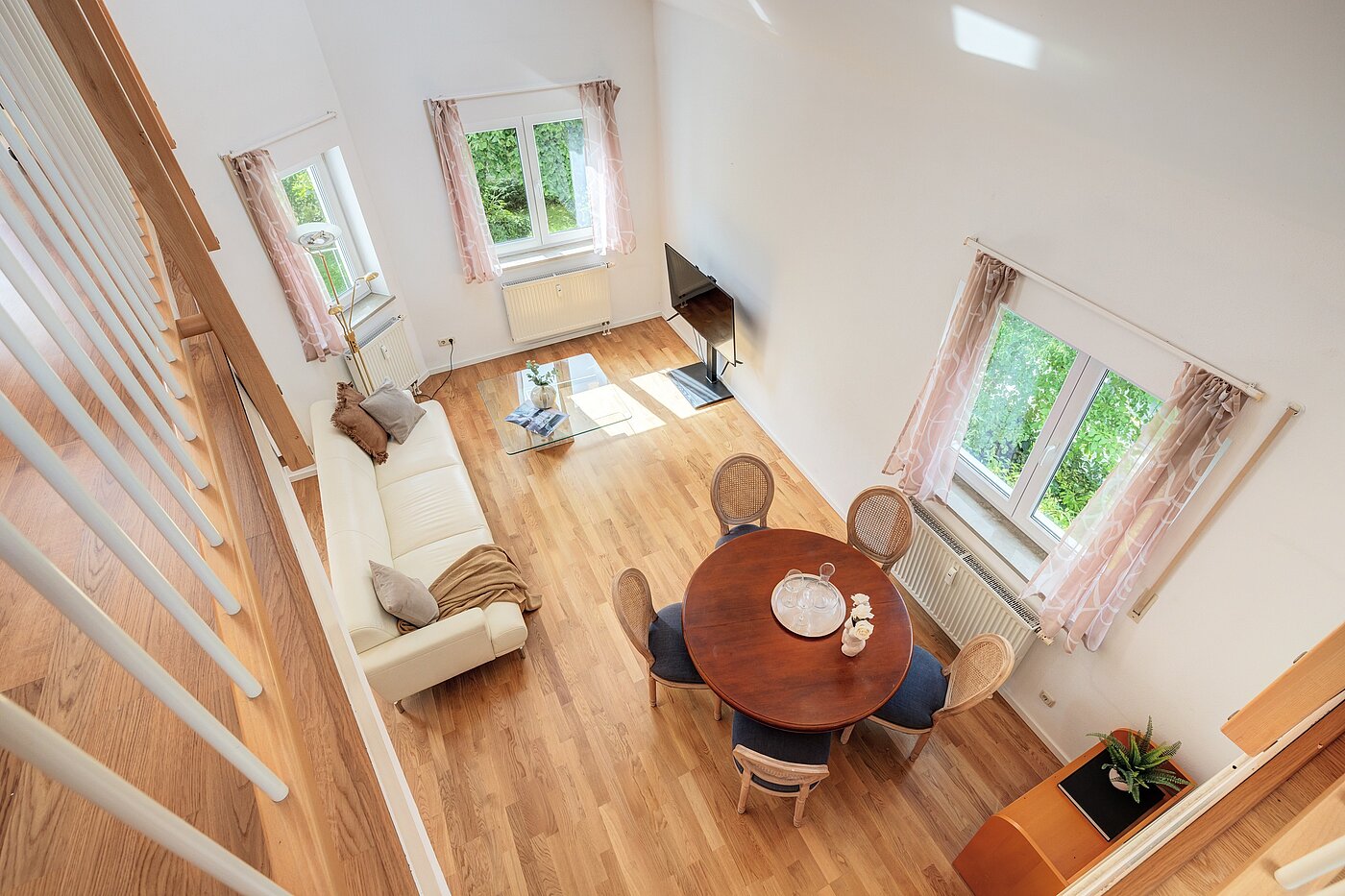 Appartement en duplex avec 3.5 pièces | München-Trudering | 70238 | Blick von der Galerie