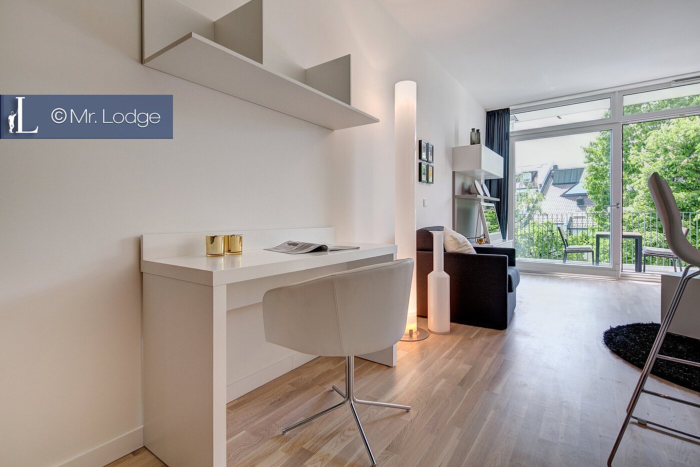 Appartement avec 1 pièce | München-Bogenhausen | 1802ML4 | Heller Arbeitsplatz
