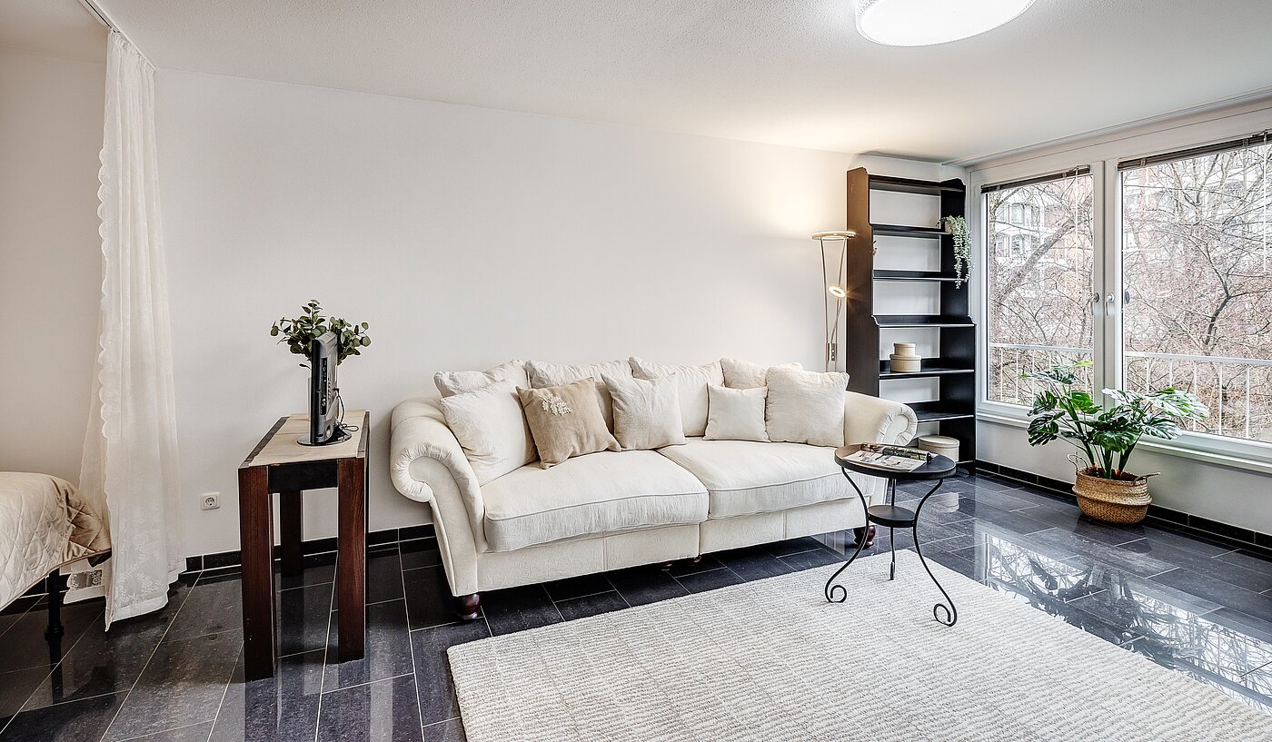 Appartement avec 1.5 pièces | München-Au | 2112ML2 | ...mit großer Fensterfront...