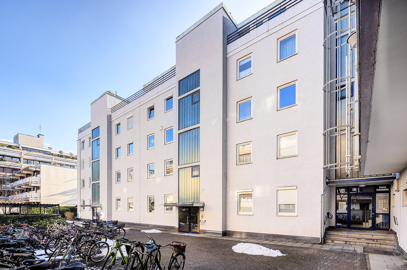 Appartement au rez-de-chaussée avec 2 pièces | München-Schwabing | 70394 | Objektansicht