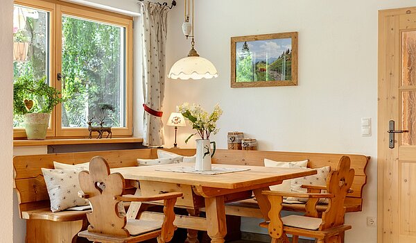 Appartement au rez-de-chaussée avec 2.5 pièces | Kreuth | 701351 | Essbereich