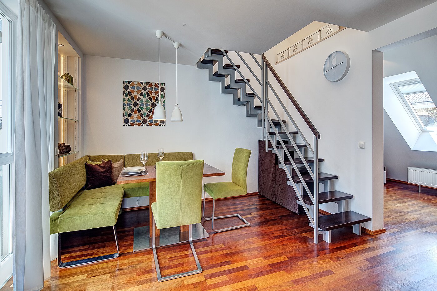 Appartement en duplex avec 2.5 pièces | München-Ludwigsvorstadt | 2111ML5 | Essbereich mit Zugang...