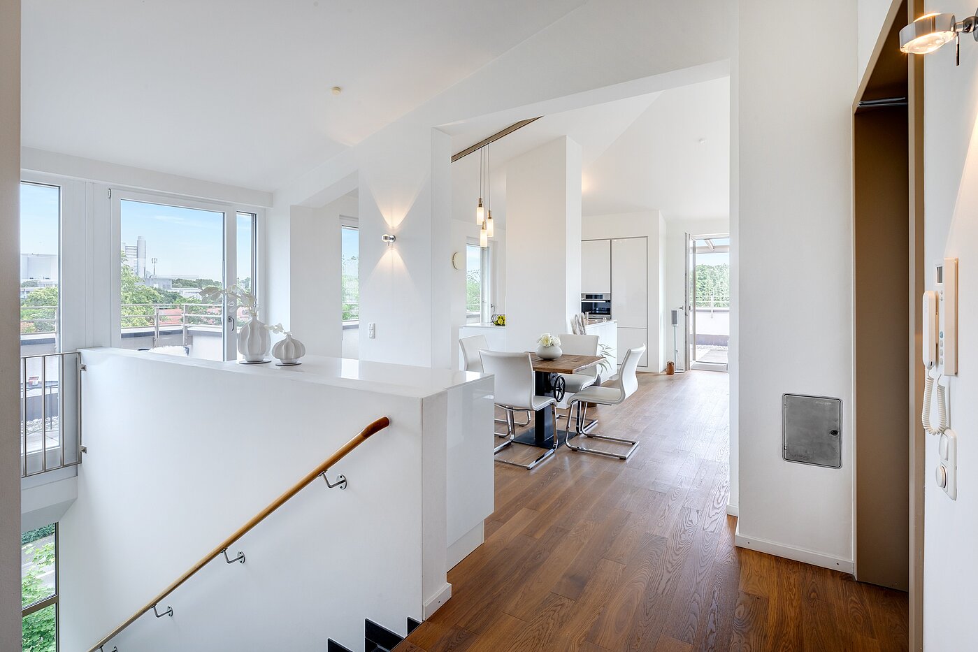 Penthouse avec 3.5 pièces | München-Oberföhring | 70237 | Eingangsbereich mit...