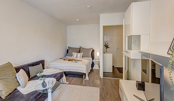 Appartement avec 1 pièce | München-Ramersdorf | 70416 | Wohnzimmer...