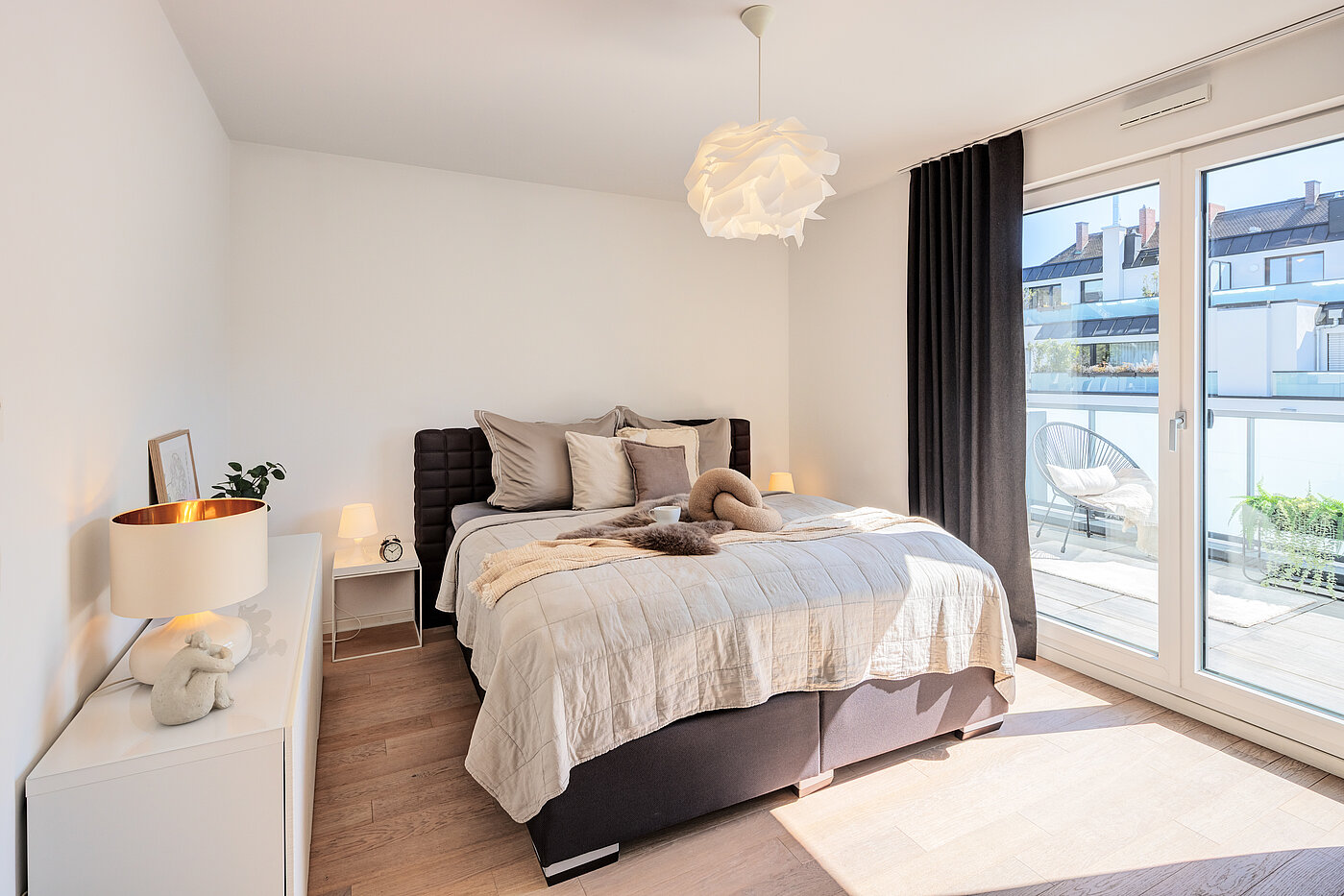 Penthouse avec 2 pièces | München-Bogenhausen | 70385 | Entspannt schlafen...