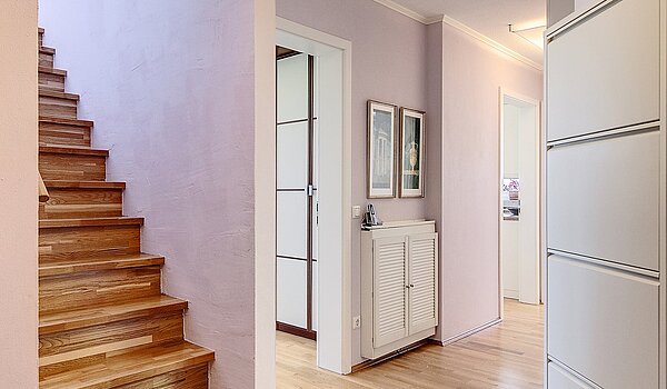 Appartement en duplex avec 4 pièces | München-Haidhausen | 1704ML1 | Treppe zur Dachterrasse