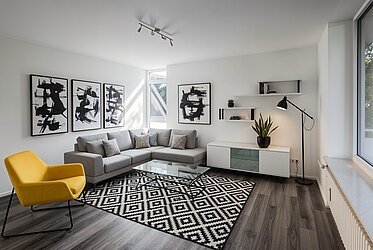Obermenzing : première occupation après rénovation - charmant appartement 1 pièce - libre