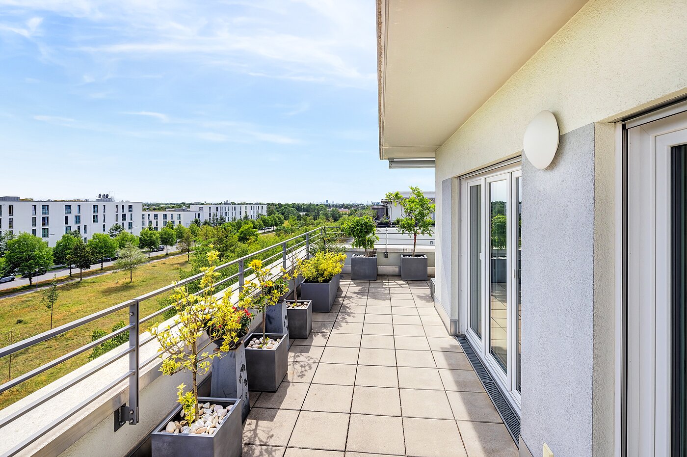 Penthouse avec 3 pièces | München-Riem | 70468 | Exklusive Dachterrasse...