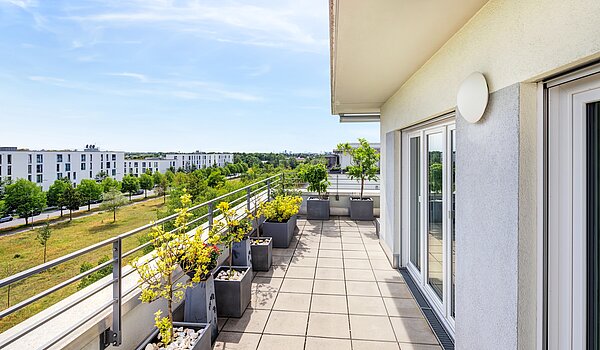 Penthouse avec 3 pièces | München-Riem | 70468 | Exklusive Dachterrasse...