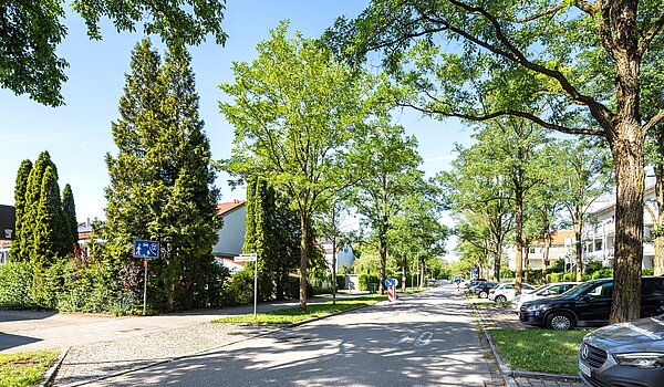Appartement avec 2 pièces | Poing | 70373 | Straßenansicht
