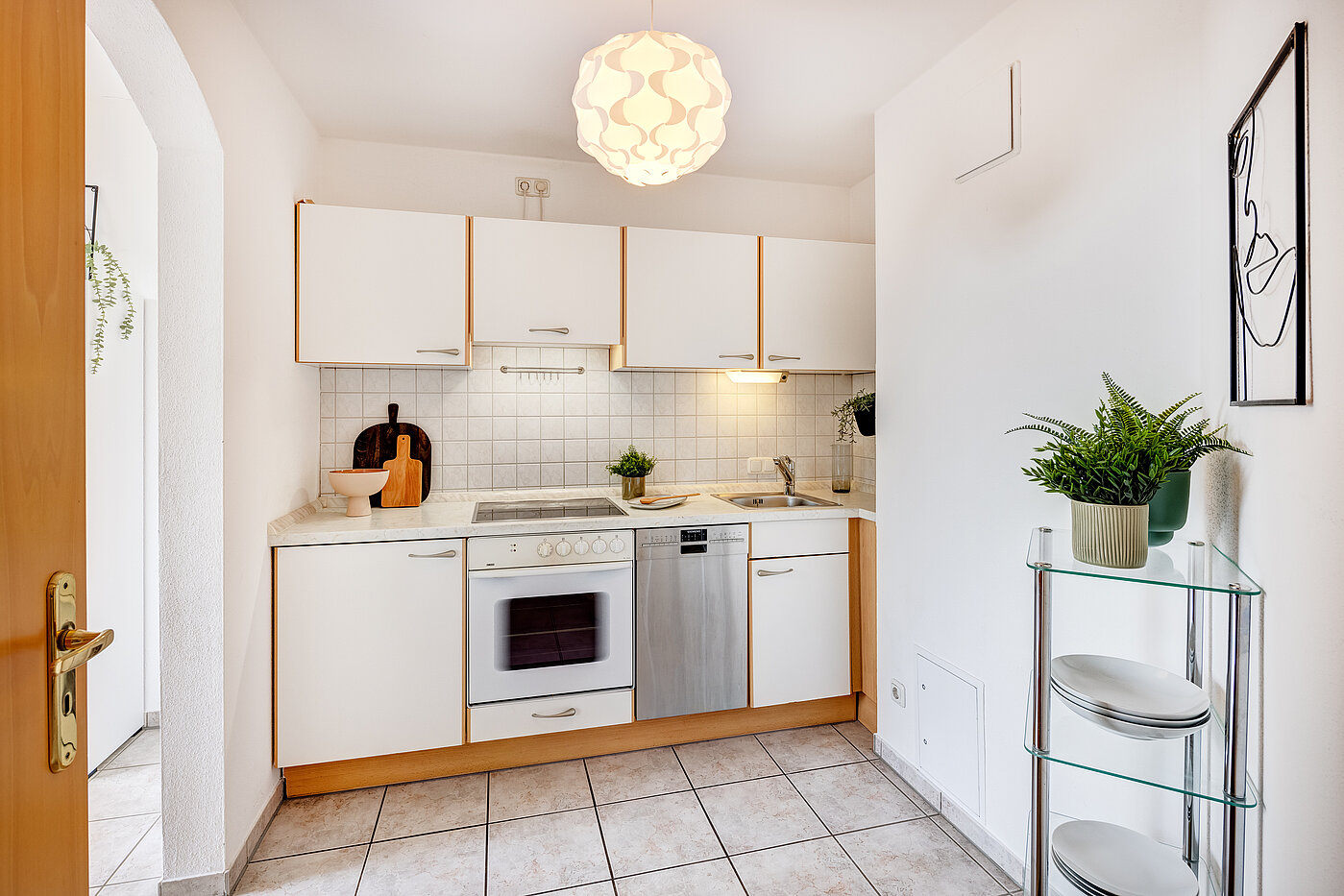 Appartement avec 2 pièces | Unterschleißheim | 70138 | ...Küche mit Einbauküche