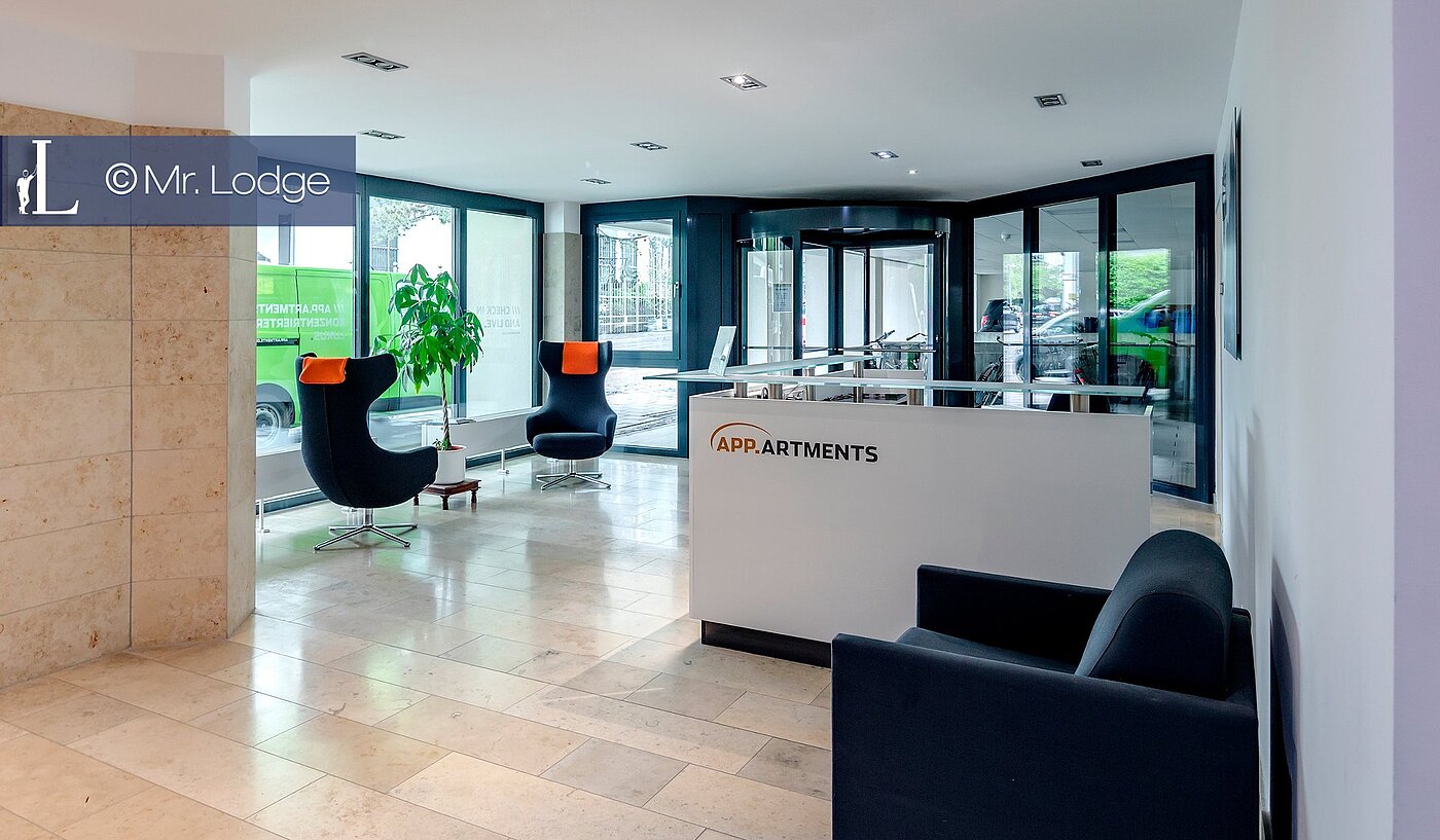 Appartement avec 1 pièce | München-Bogenhausen | 1802ML4 | Empfangsbereich mit Concierge