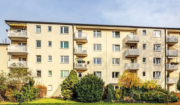 Appartement avec 3 pièces | München-Bogenhausen | 70310 | Ansicht von der Innenhofseite