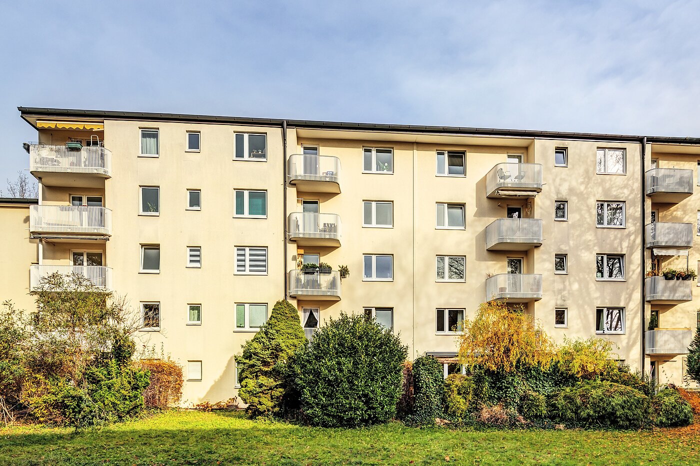 Appartement avec 3 pièces | München-Bogenhausen | 70310 | Ansicht von der Innenhofseite