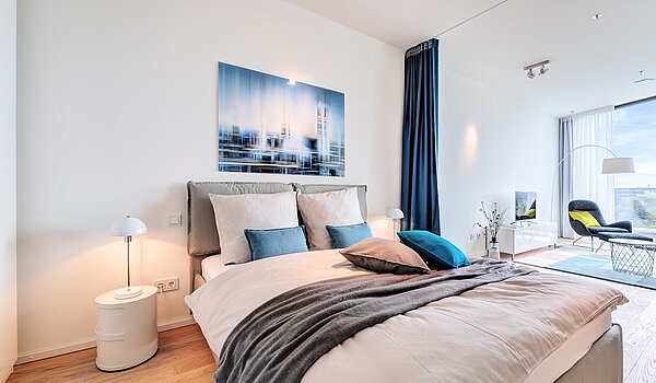 Apartment avec 1.5 pièces | München-Neuhausen | 703131 | ...Schlafbereich