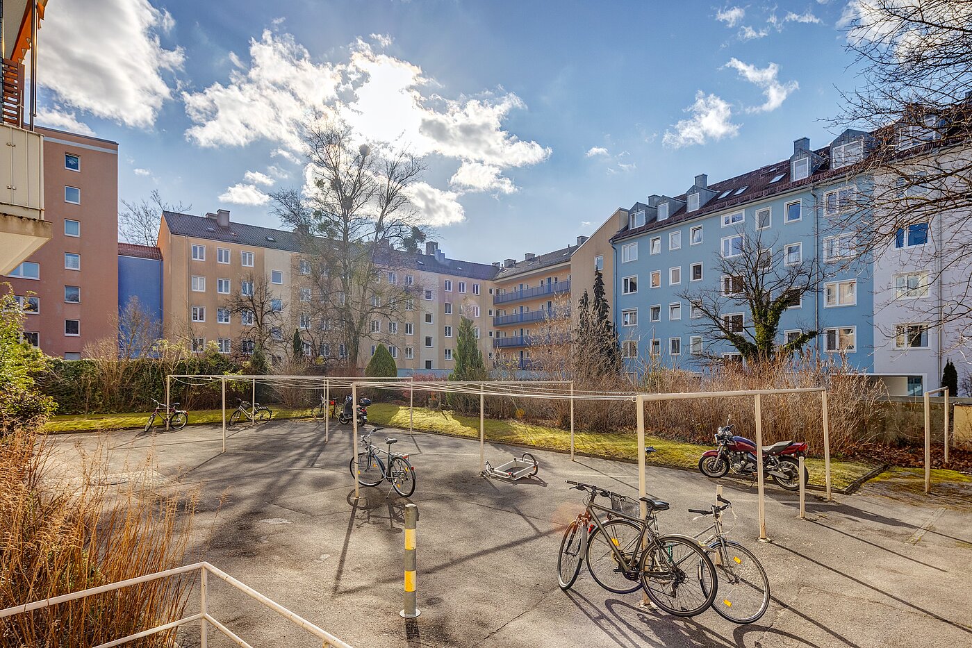 Appartement avec 1 pièce | München-Sendling | 2201ML3 | Blick zum ruhigen Innenhof