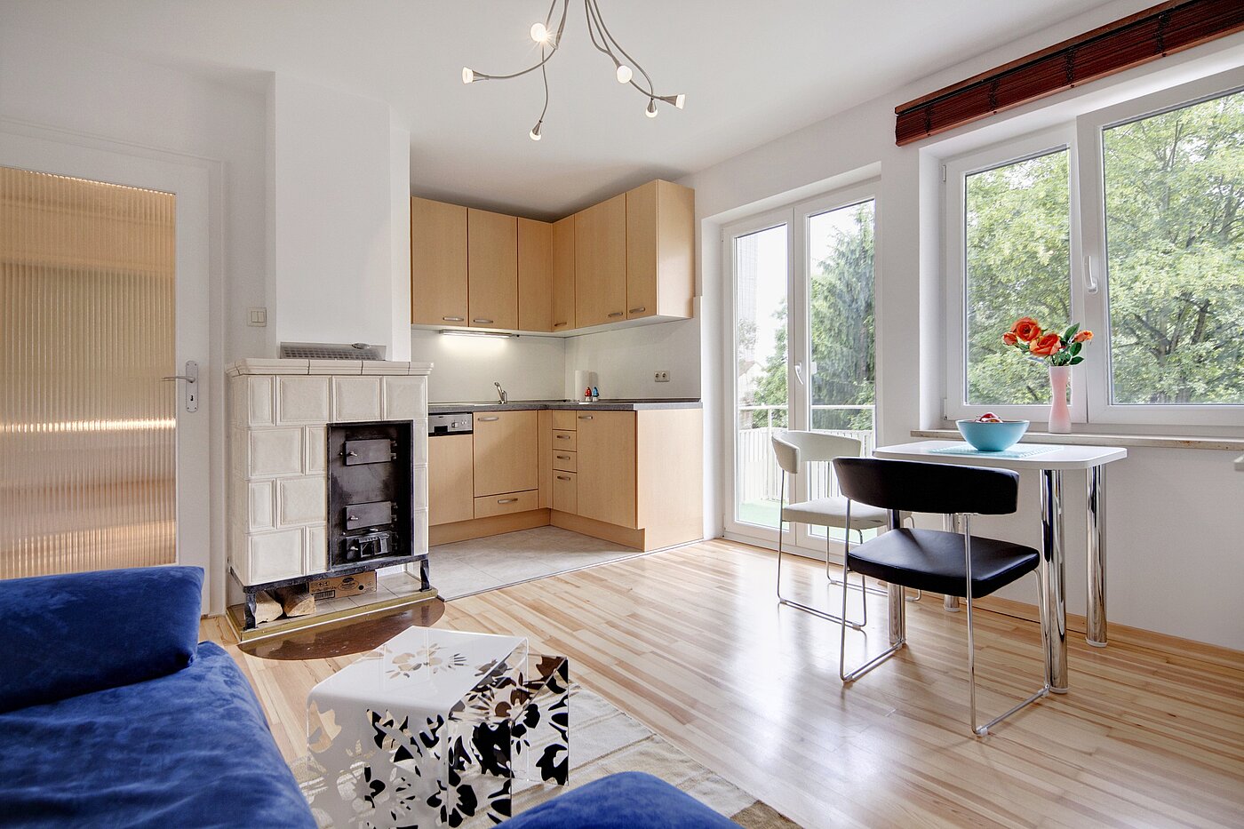 Appartement avec 2 pièces | München-Laim | 1704ML3 | Blick zur Küche