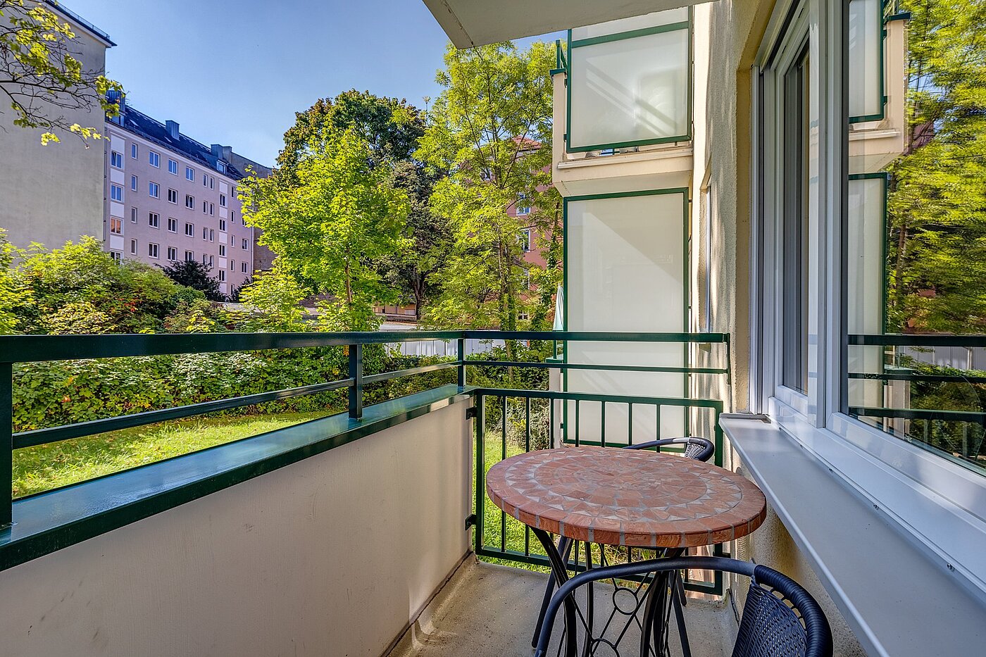 Appartement avec 1 pièce | München-Schwabing | 2109ML5 | Balkon mit...