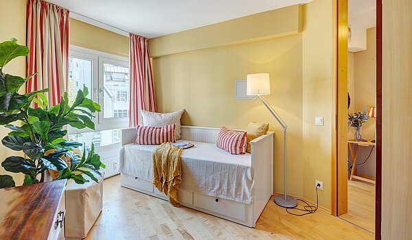 Appartement avec 1.5 pièces | München-Maxvorstadt | 70480 | Schlafzimmer