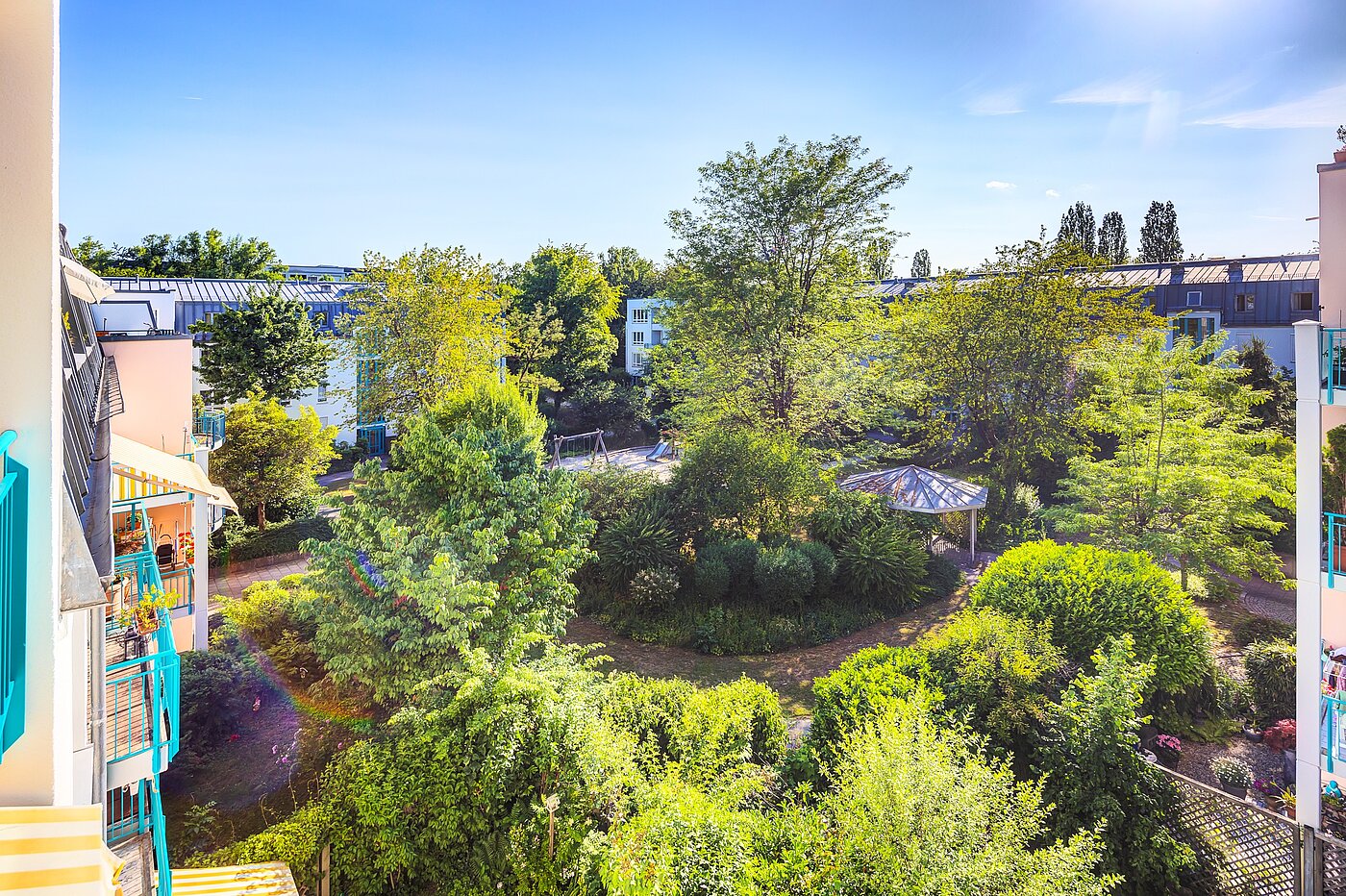 Appartement avec 3 pièces | München-Oberföhring | 70246 | ...Blick ins Grüne