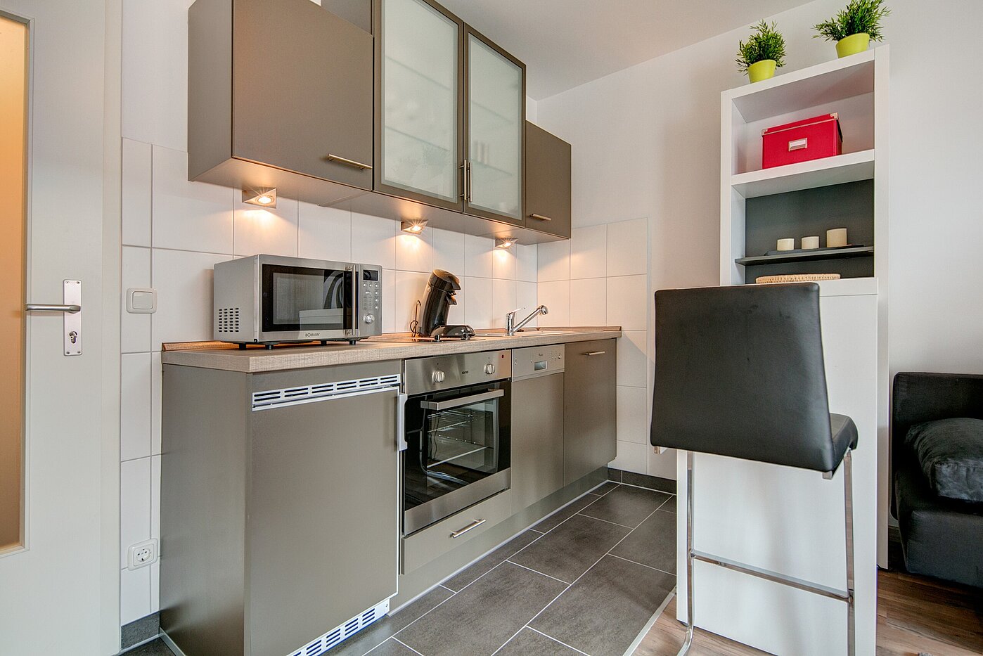 Appartement avec 1 pièce | München-Berg am Laim | 70064 | ...mit Küchenzeile und Essbereich