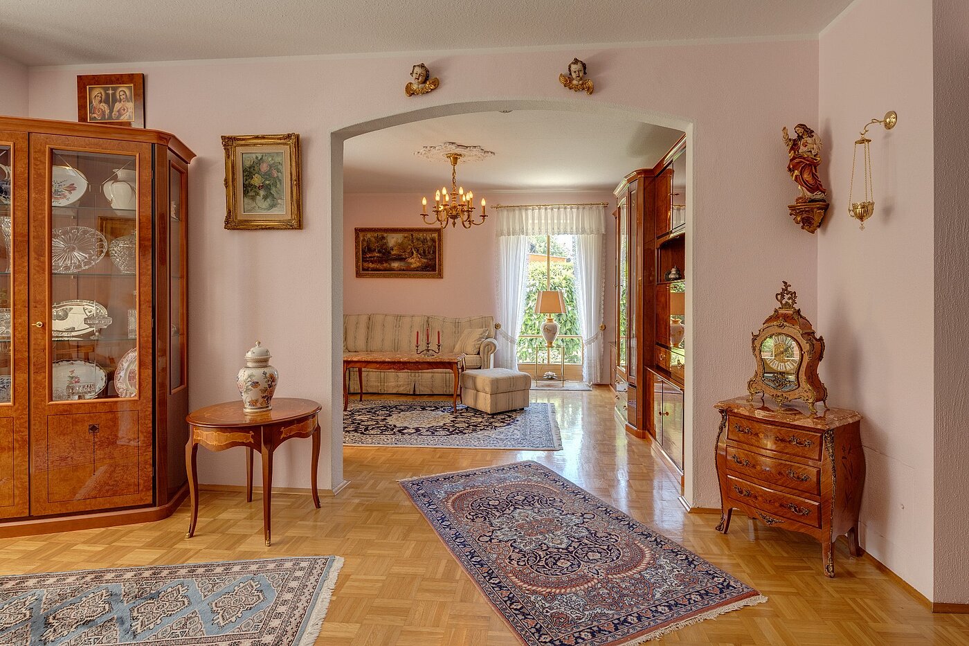 Appartement au rez-de-chaussée avec 3 pièces | München-Untermenzing | 1806ML6 | Großes Wohnzimmer