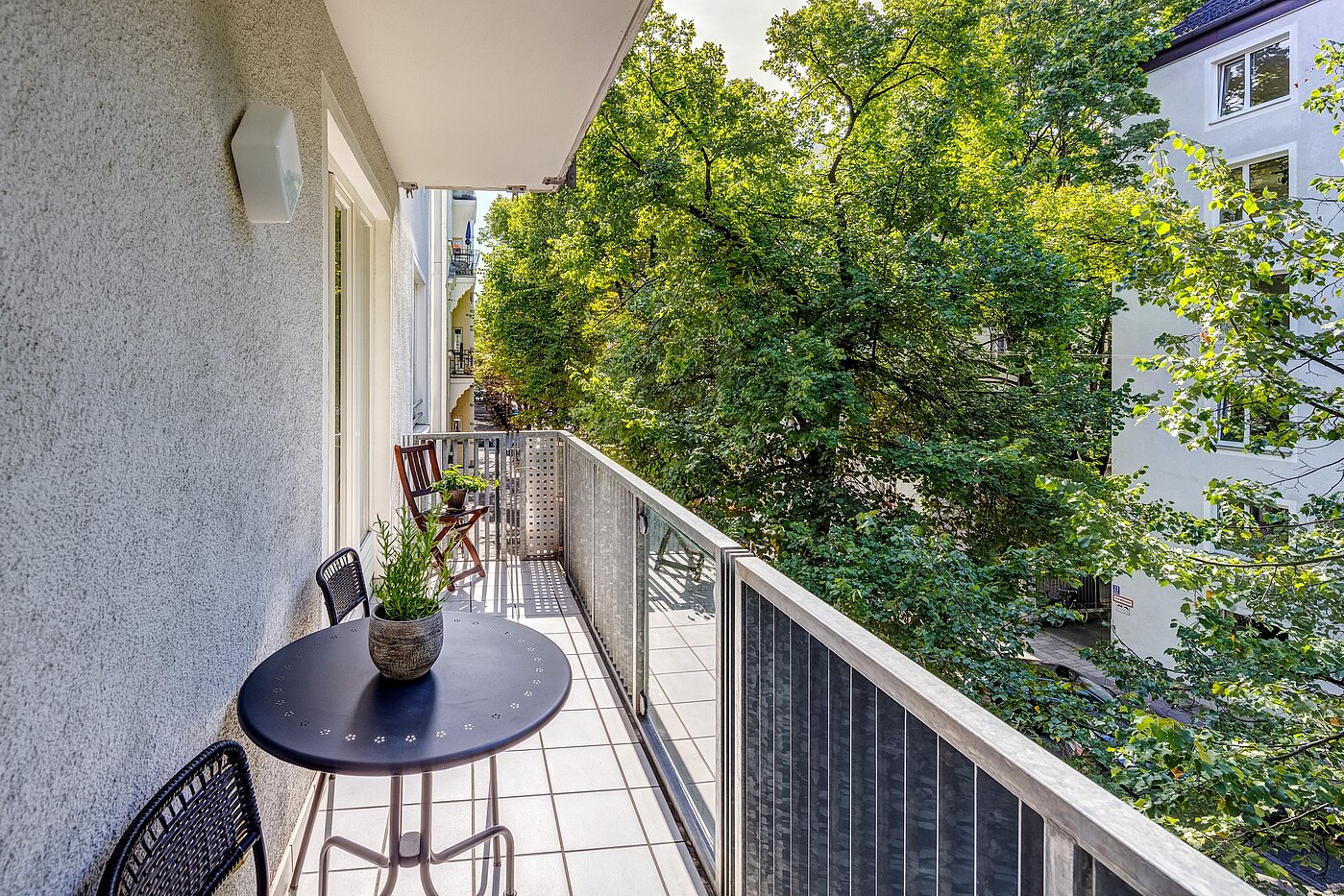 Appartement avec 3 pièces | München-Schwabing | 2212ML1 | ...einladendem Balkon.