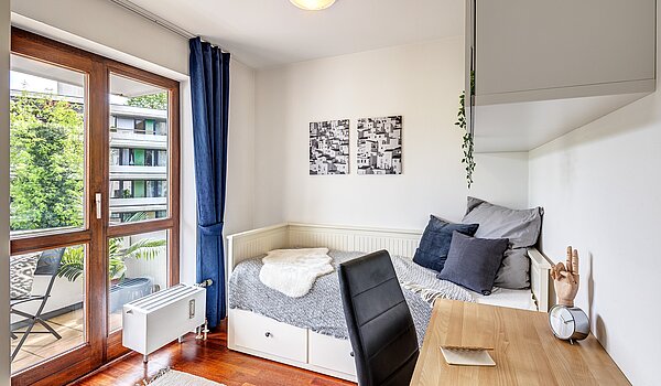 Appartement avec 3 pièces | München-Schwabing | 2202ML12 | Blick ins Kinderzimmer...