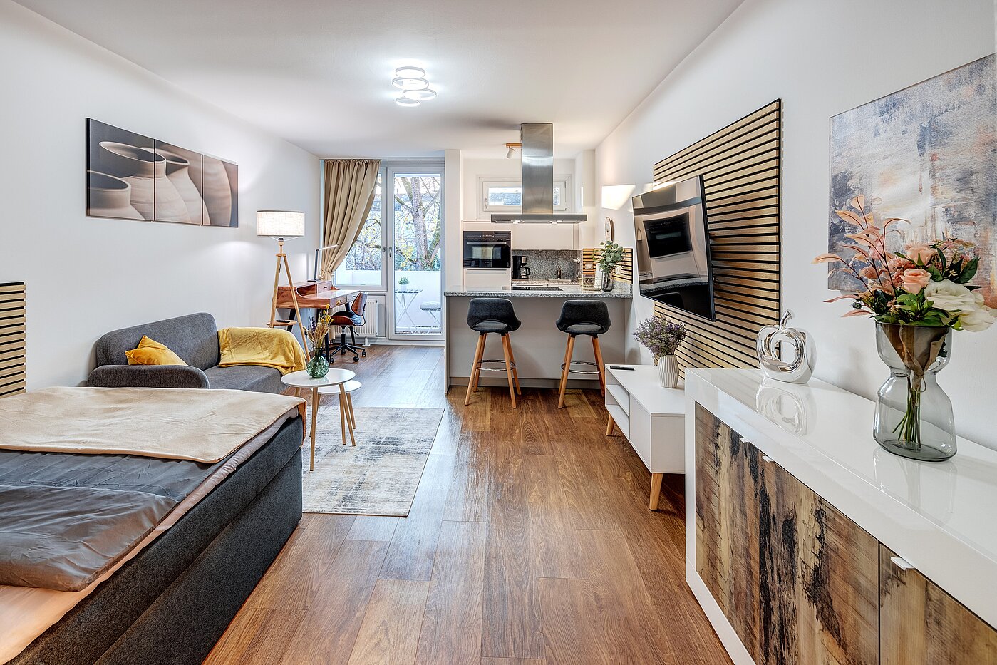Apartment avec 1 pièce | München-Milbertshofen | 70183 | Schlaf- Wohnraum