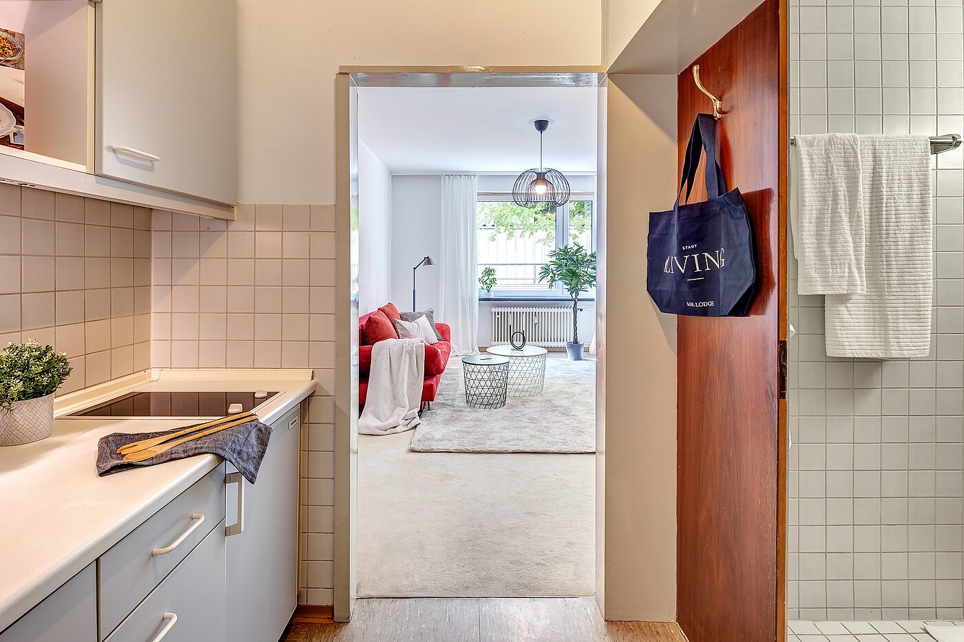 Appartement avec 1 pièce | München-Haidhausen | 70022 | Blick ins Apartment