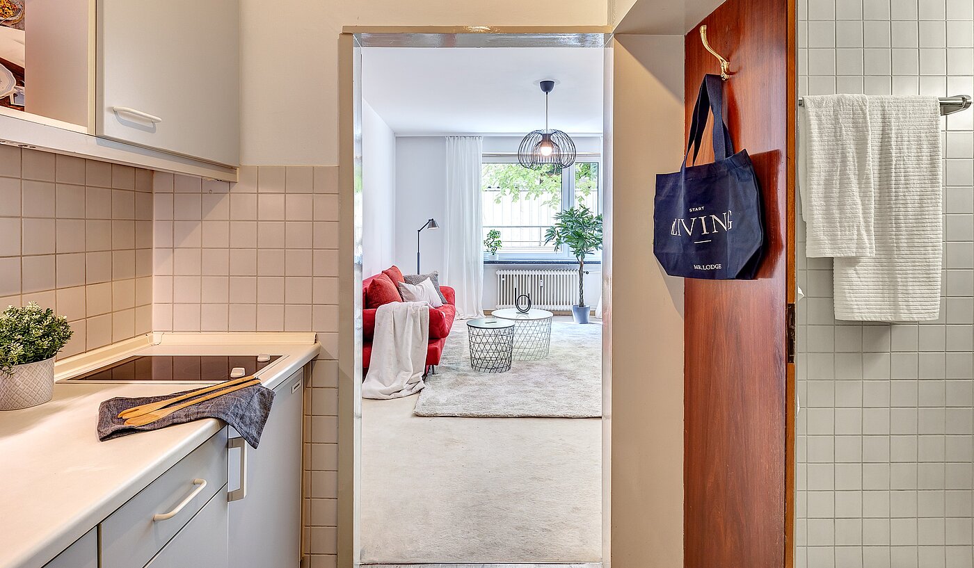 Appartement avec 1 pièce | München-Haidhausen | 70022 | Blick ins Apartment