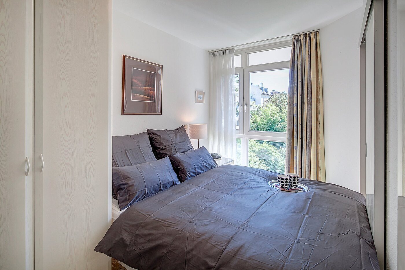 Appartement avec 2 pièces | München-Nymphenburg | 1809ML2 | Schlafzimmer mit