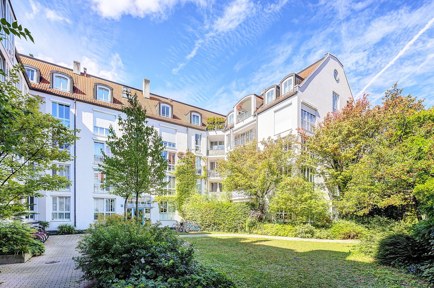 Appartement avec 1 pièce | München-Schwabing | 70249 | ...Innenhofbereich