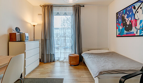 Appartement avec 1 pièce | München-Ramersdorf | 70428 | Einrichtungsbeispiel